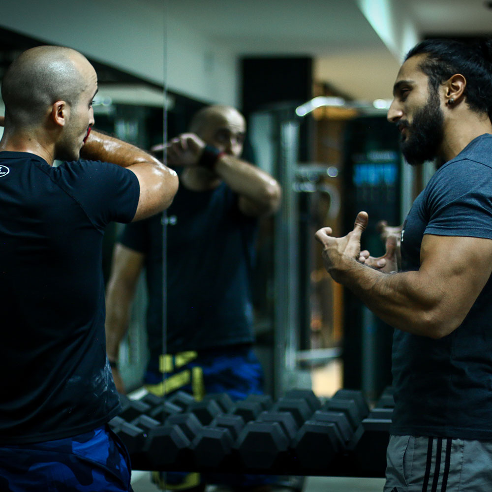 Group training session at Gym Box